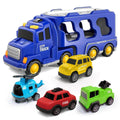 Kidology 5-in-1 Friction Powered Truck Toy Set
