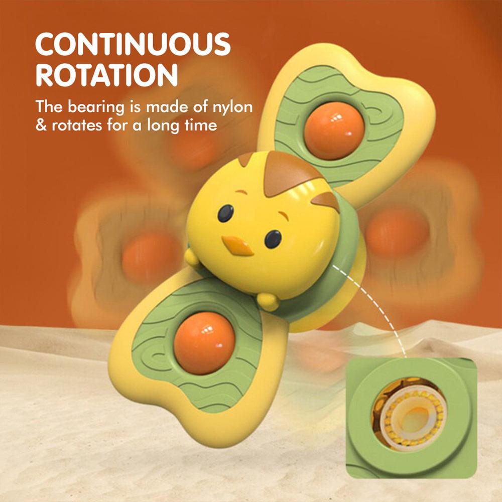 Kidology 3 Farm Animal Spinner Toy