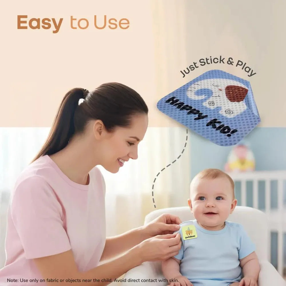 R for Rabbit Mosquito Repellent Patches - Non Toxic & DEET-Free Protection (Pack of 24) | Hygo Care