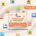 R for Rabbit Mosquito Repellent Patches - Non Toxic & DEET-Free Protection (Pack of 24) | Hygo Care