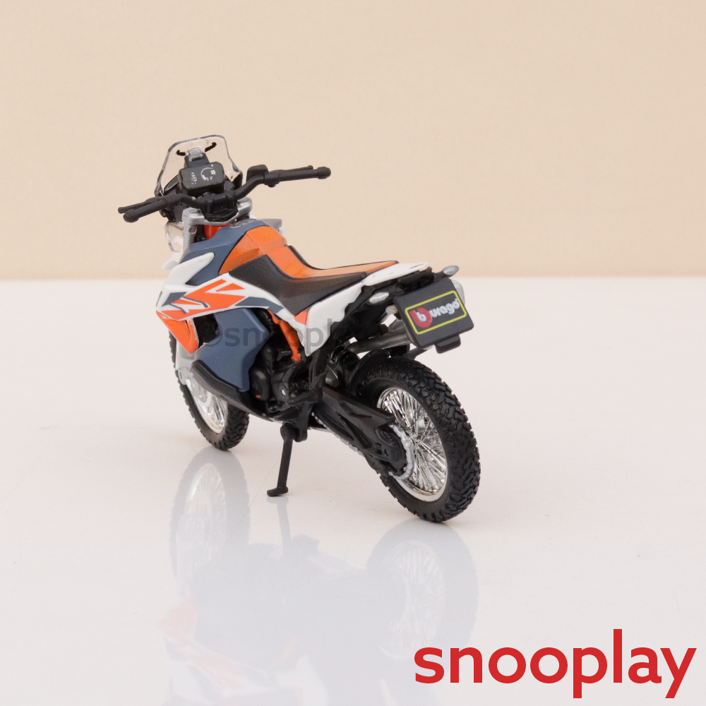Original KTM 790 Adventure R Rally Licensed Diecast Bike | 1:18 Scale Model (14 Years Till Grown Ups)