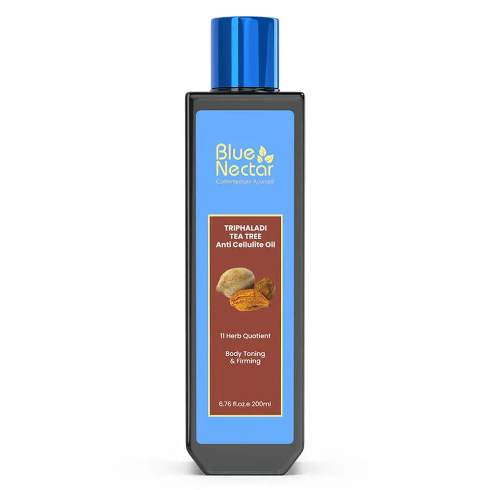 Blue Nectar Triphaladi Ayurvedic Fat Burning & Slimming Oil (11 Herbs) - 100ml