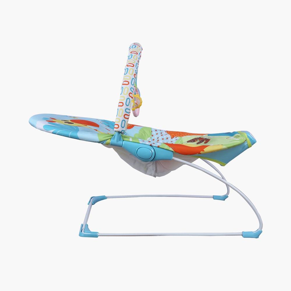 Mastela Music & Soothe Bouncer/Rocker Chair | 3 Position Setting, Melodies & Vibrations & Removable Toy Bar