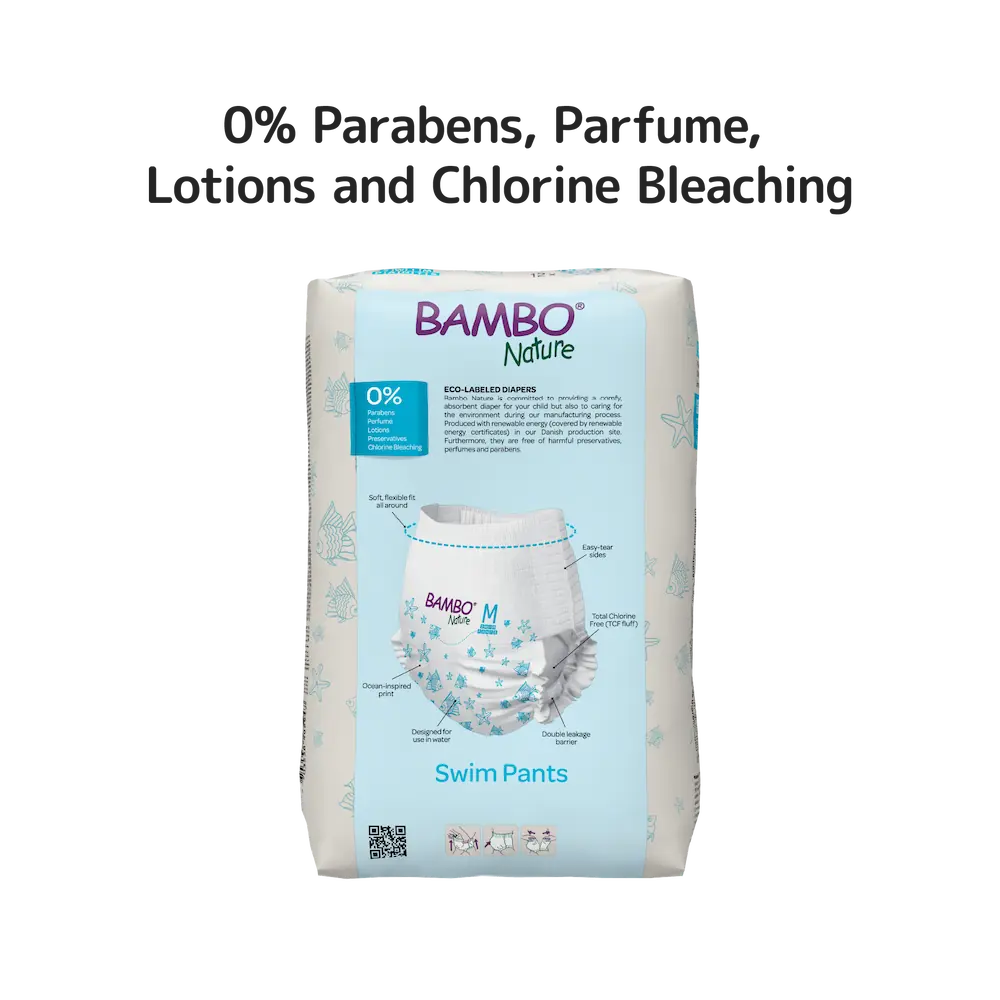 Bambo Nature (Medium) Swim Pants | 12 Pants | 12+ Kg | 26+ lbs
