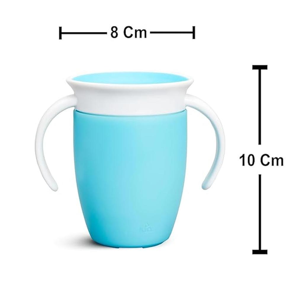 Zikku Leak Proof Transition Magic Sippy Cup for Toddler - Blue