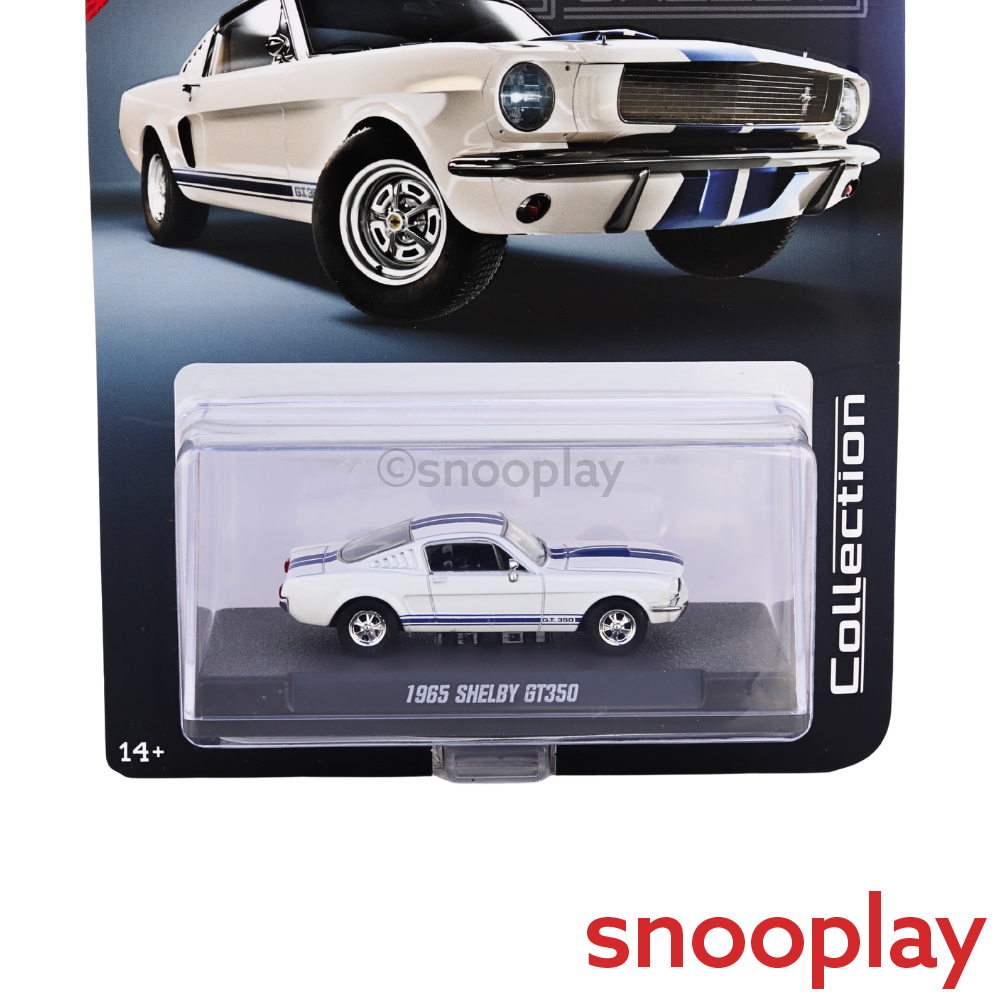 Majorette Original 1965 Shelby GT350 Licensed Diecast Car | 1:64 Scale (7 Years till Grown Ups)