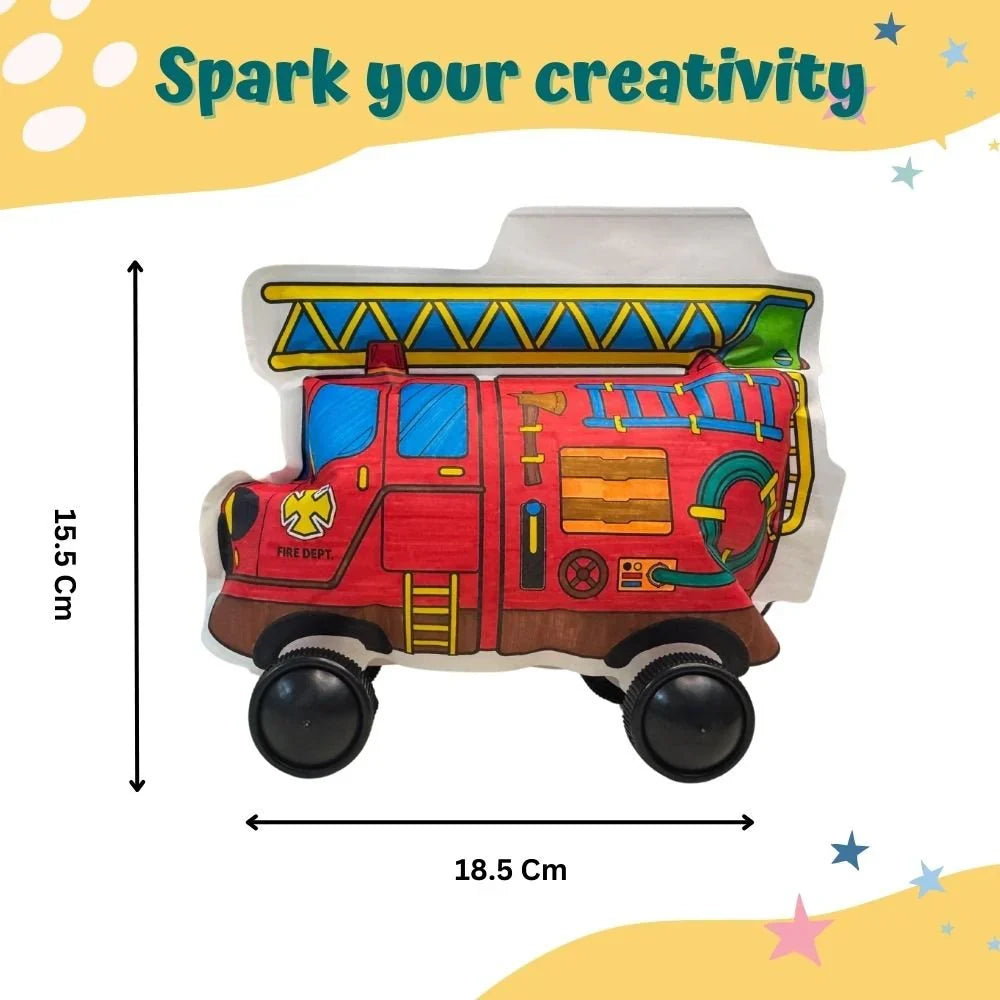 Craftopedia DIY Vehicle Inflatable Art and Craft Kit (4-8 Years)