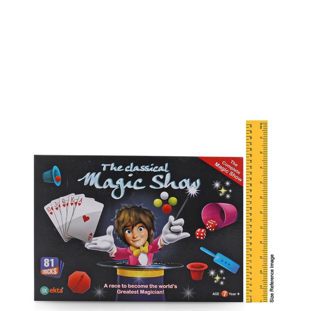 Ekta The Classical Magic Show Card Game - 81 Cards (8-14 Years)