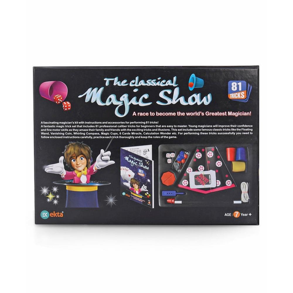 Ekta The Classical Magic Show Card Game - 81 Cards (8-14 Years)