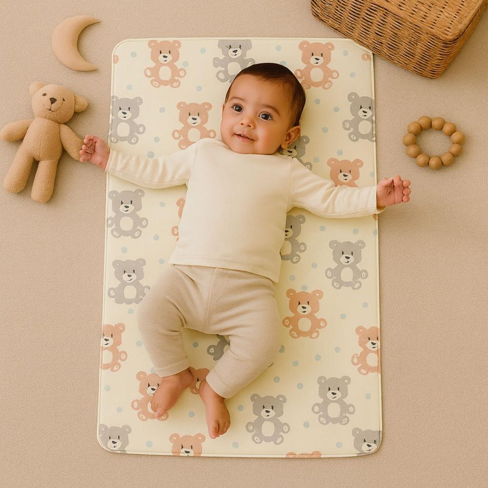 Zikku Printed Dry Sheet for Baby (Pack of 6) - Value Pack
