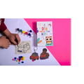 Ilearnngrow Teeny Tiny Transport Theme DIY Fridge Magnet Kit - Set of 4 Fridge Magnet