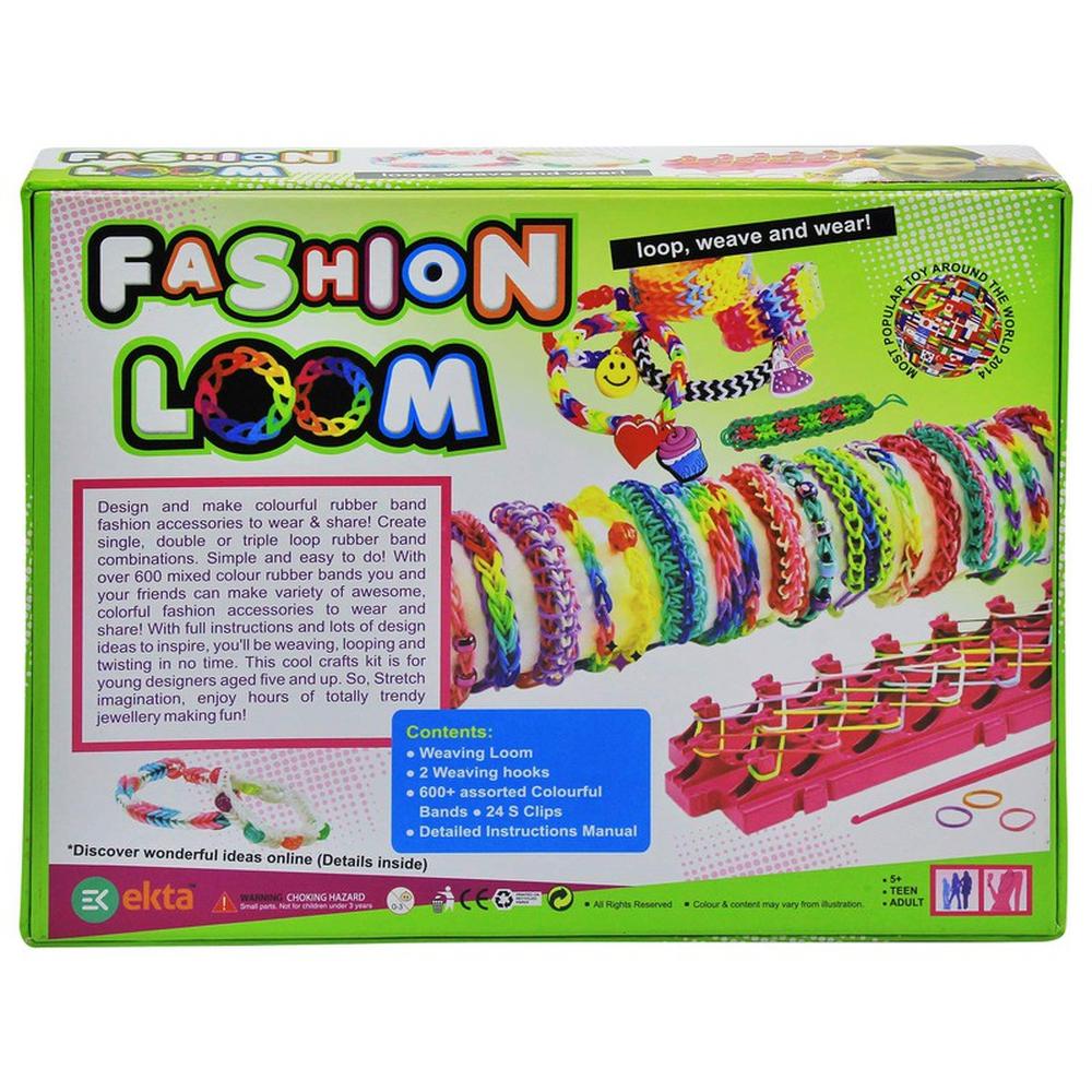 Ekta DIY Fashion Loom Activity Kit (8-14 Years)