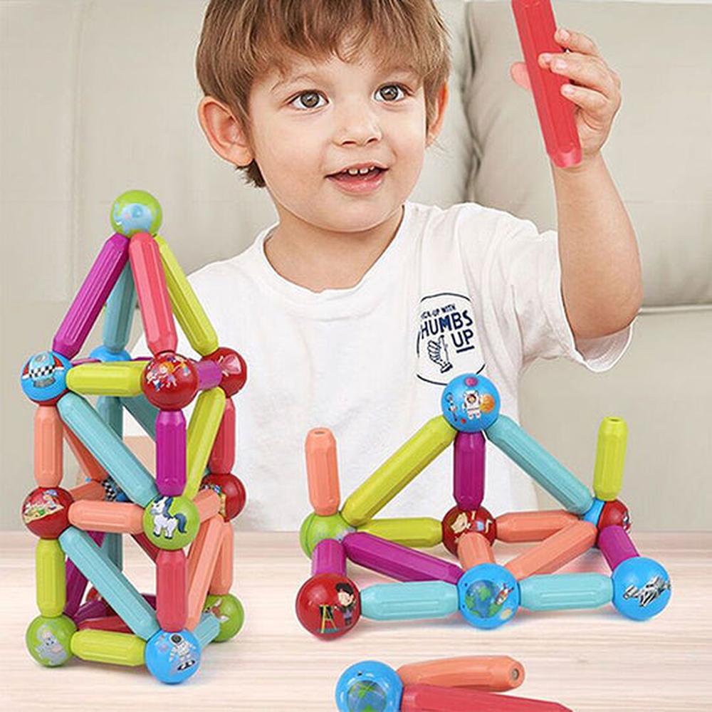 Kidology Magnetic Sticks Building Blocks Learning Toy