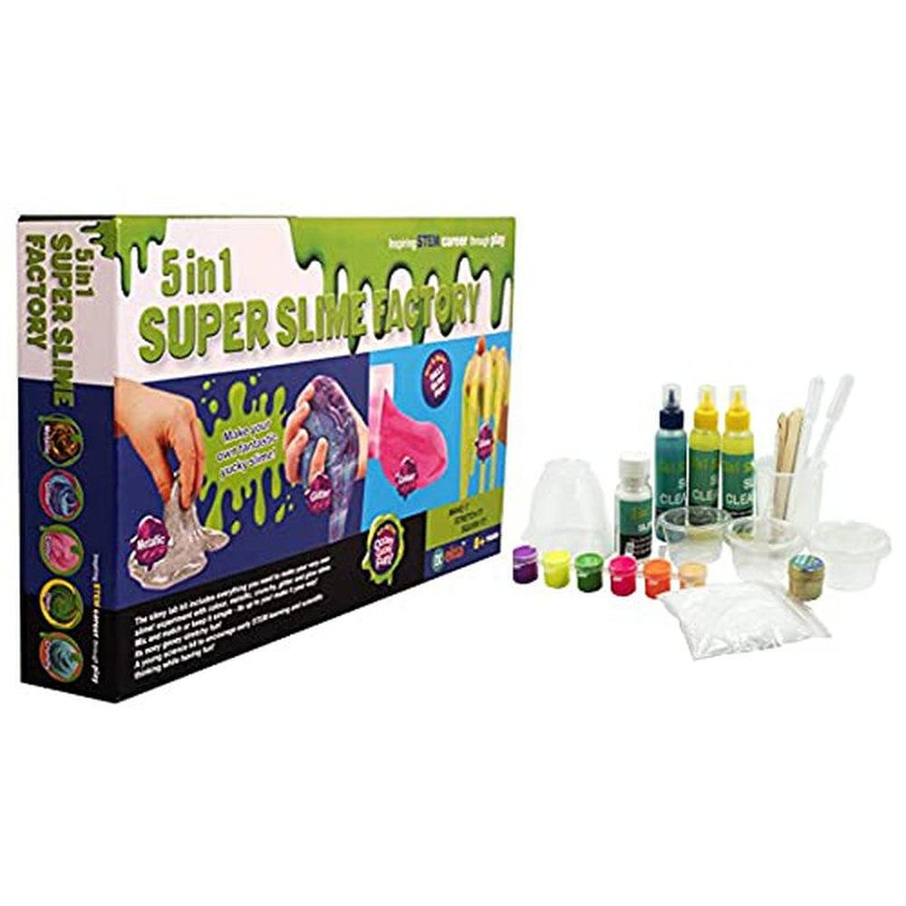 Ekta 5 in 1 Super Slime Factory - DIY Slime Activity Kit (8-10 Years)