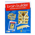 Ekta Wooden Brain Builder Building Planks | Set 1 (5-8 Years)