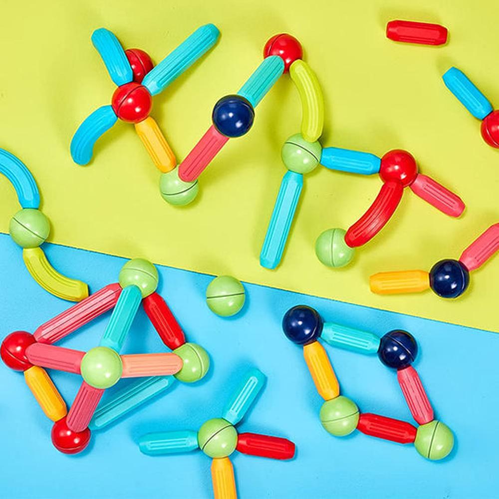 Kidology Magnetic Sticks Building Blocks Learning Toy