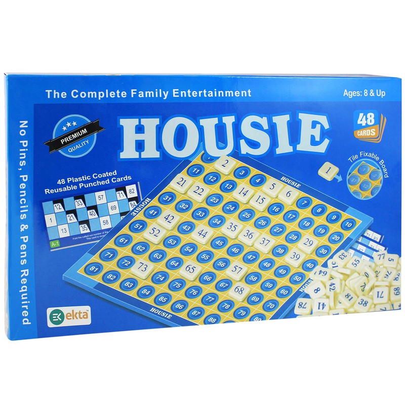 Ekta Housie - Family Board Game (5 Years till Grown Ups)