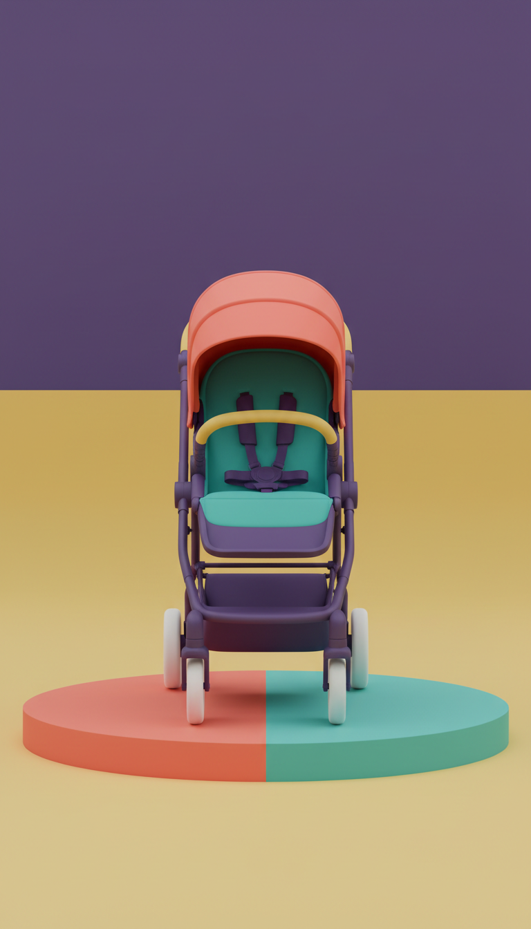 Convertible stroller with flexible seating