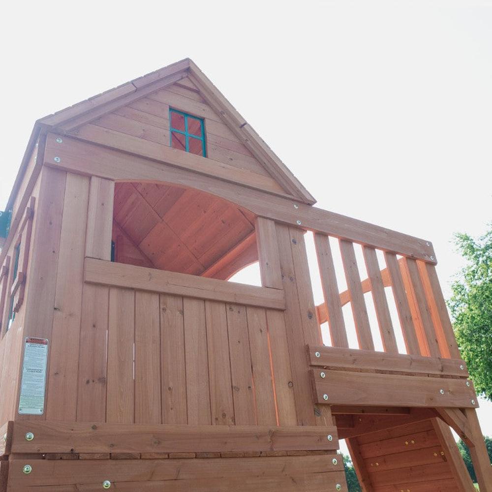 Hill Crest Play Tower with Swings (3-8 Years)