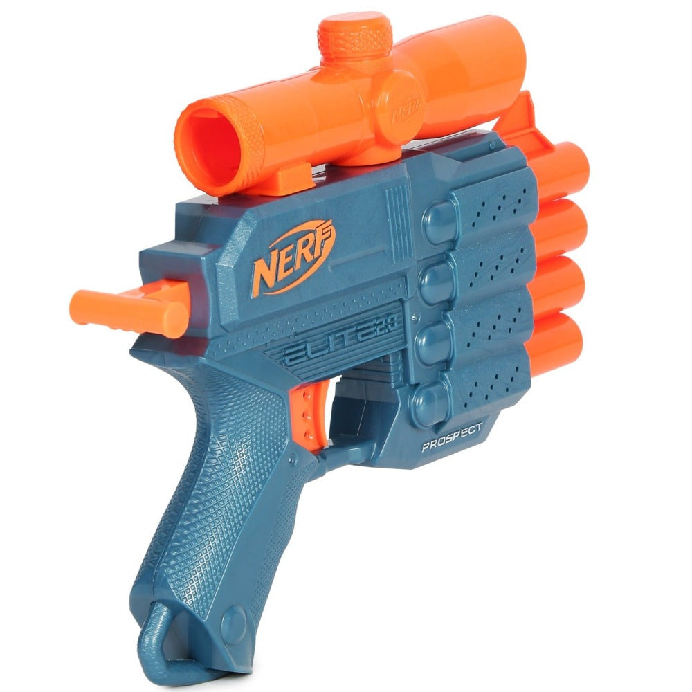 Original Nerf Elite 2.0 Prospect QS4 Dart Blaster with 8 Darts (8-12 Years)