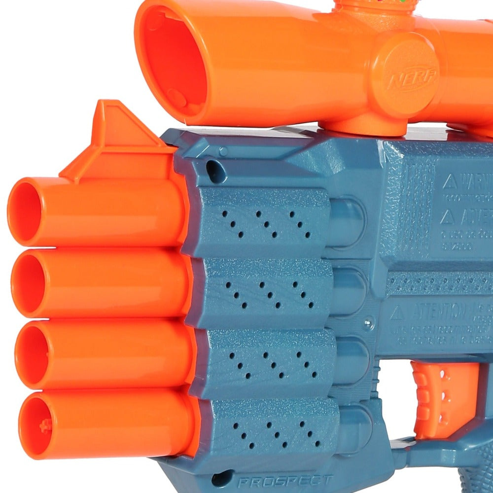 Original Nerf Elite 2.0 Prospect QS4 Dart Blaster with 8 Darts (8-12 Years)