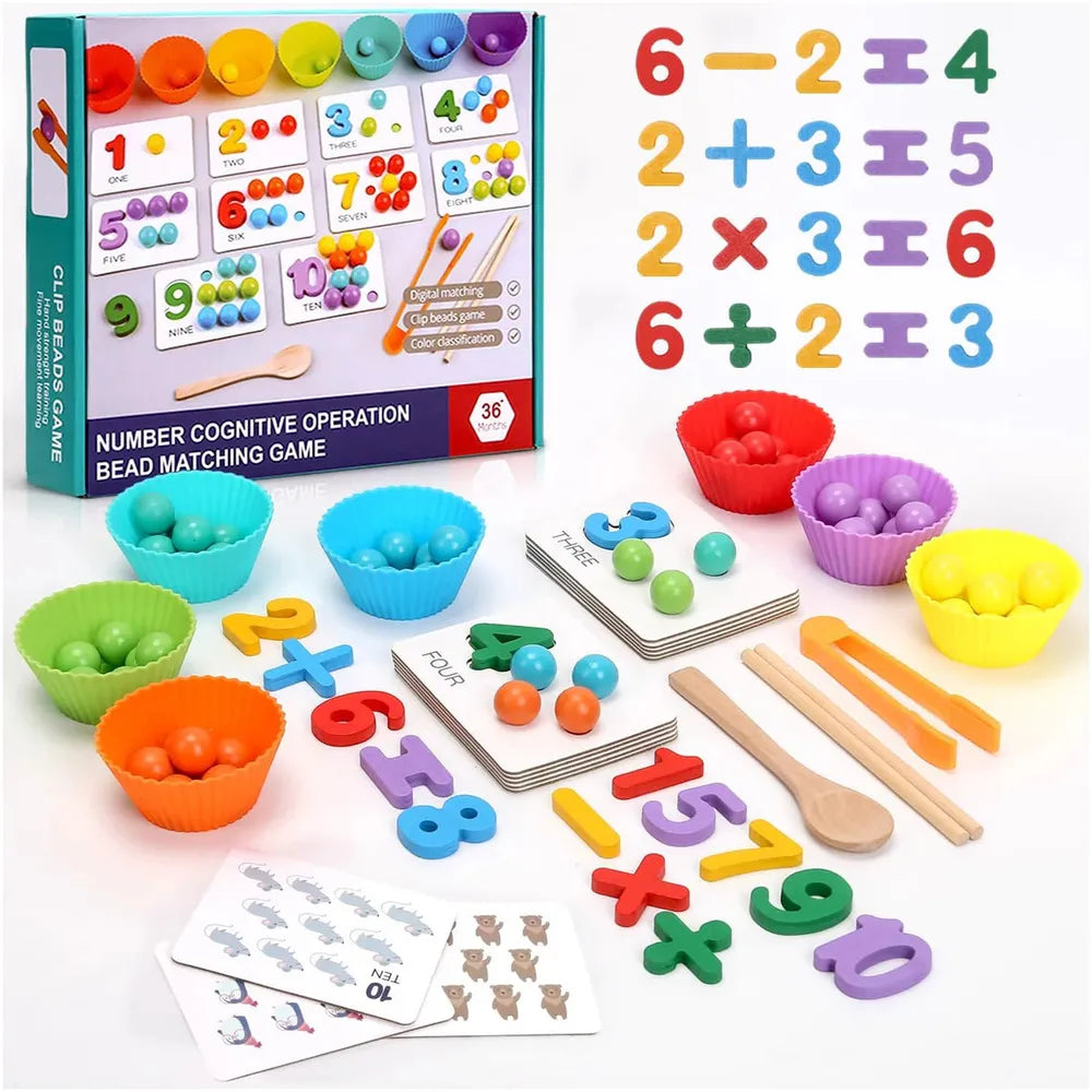 Kidology Montessori Arithmetic Math Toy Set