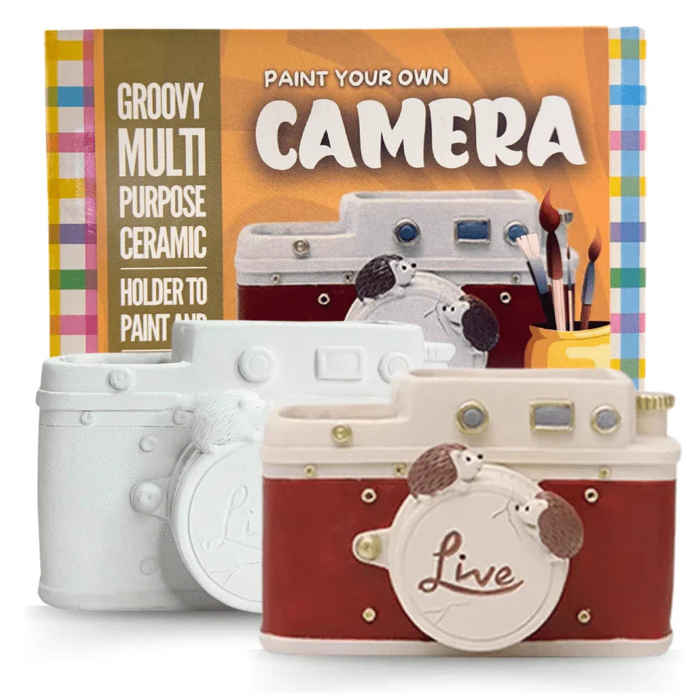 Craftopedia DIY Paint Your Own Retro Camera