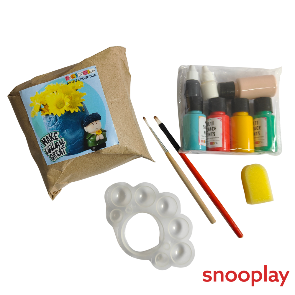 Craftopedia DIY Paint Your Own Stary Night Vase