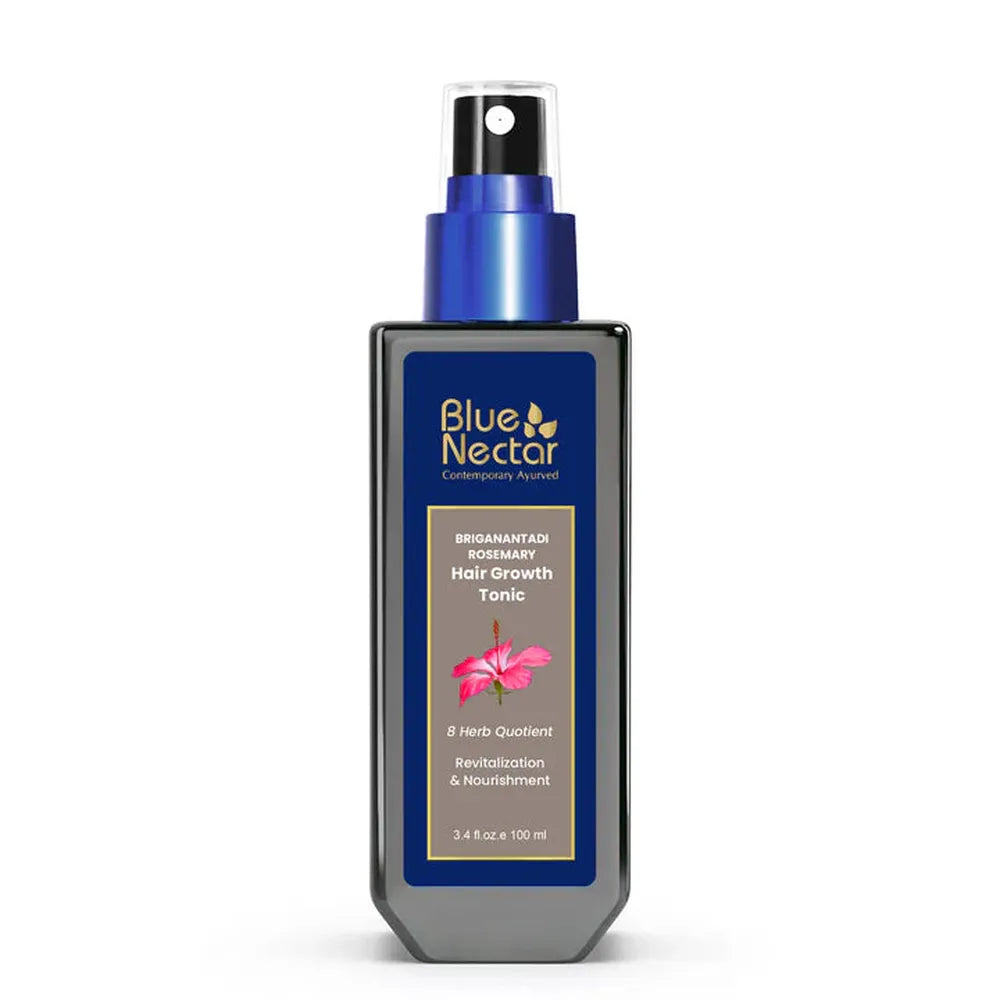 Blue Nectar Rosemary Hair Tonic for Hair Growth (8 Herbs) - 100ml