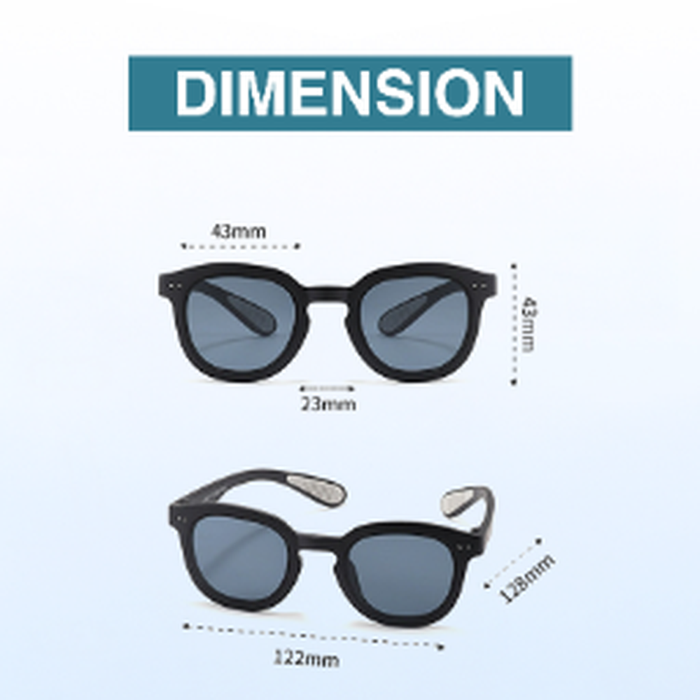 Zikku UV-Protective Kids Sunglasses (3-10 Years) | White