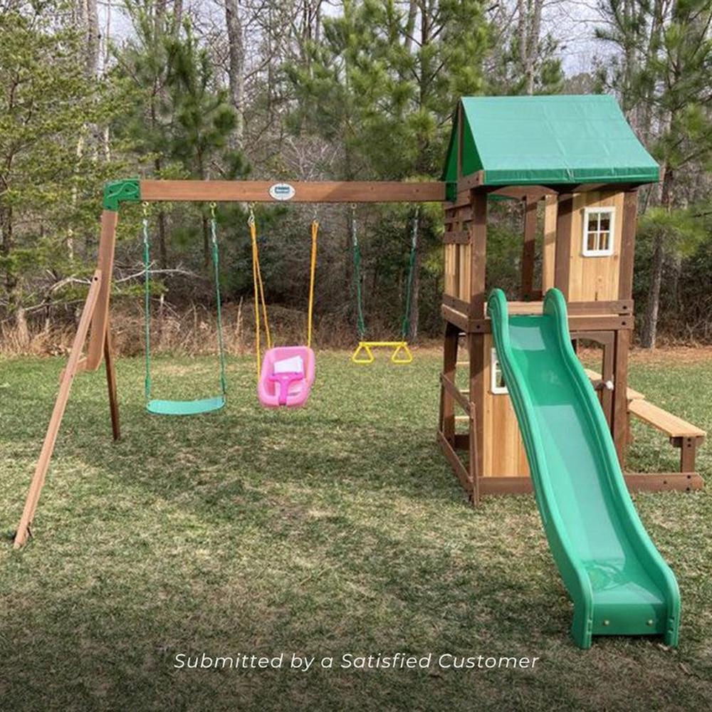 Lakewood Play Tower with Swings & Slide (2-4 Years)