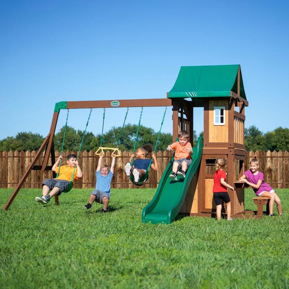 Lakewood Play Tower with Swings & Slide (2-4 Years)
