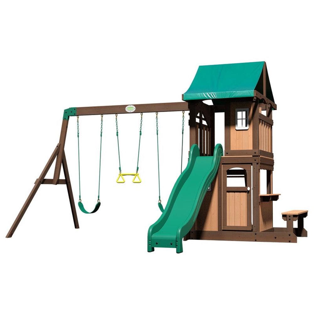 Lakewood Play Tower with Swings & Slide (2-4 Years)