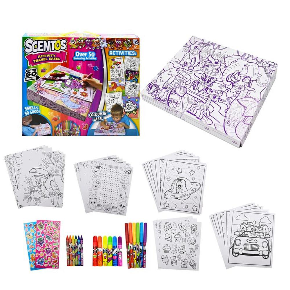 Scentos Scented Activity Travel Easel (3-15 Years)
