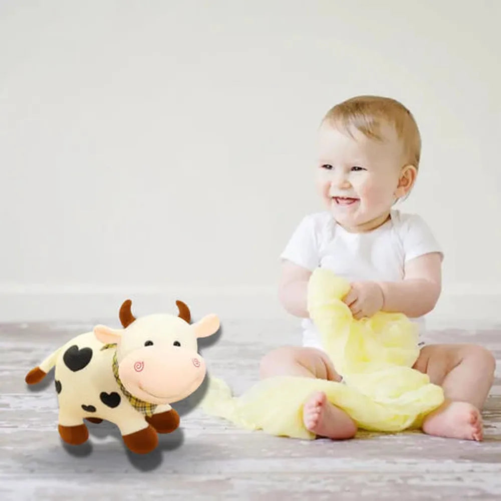 CuddleNest Cow Soft Toy - 25cm