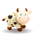 CuddleNest Cow Soft Toy - 25cm