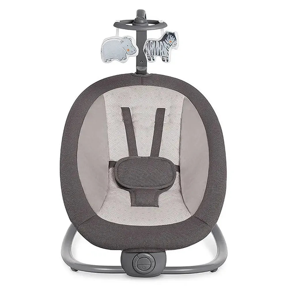 Mastela Fold Up Rocker Seat | 2 Position Recline, Removable Toy Bar, Music & Vibration