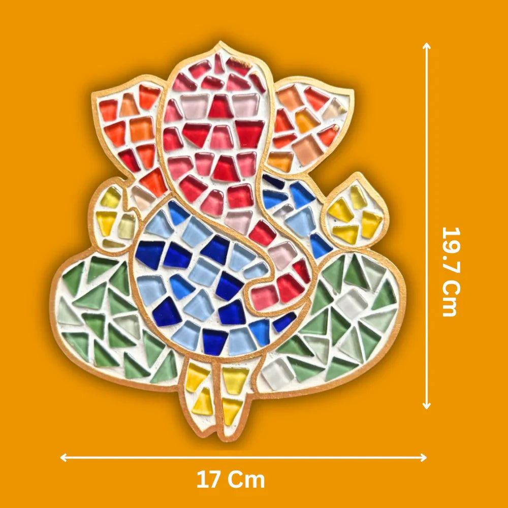 Craftopedia DIY Mosaic Art Kit - Ganesha (4-8 Years)