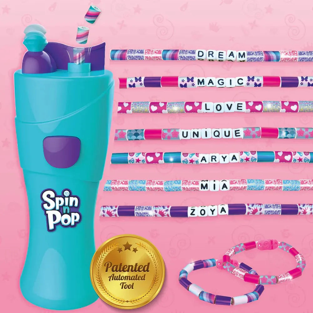 Imagimake Spin n Pop DIY Bracelet Maker Kit