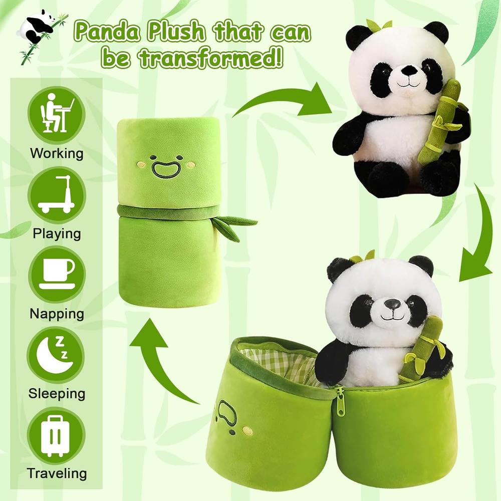 Kidology Bamboo Bliss Panda Plush