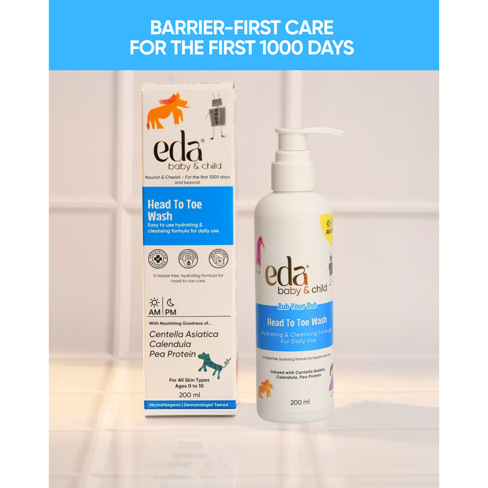 Eda Baby Head To Toe Wash - 200ml