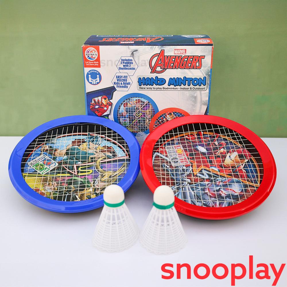 Marvel Original Licensed Handminton - Avengers Theme (5-10 Years)