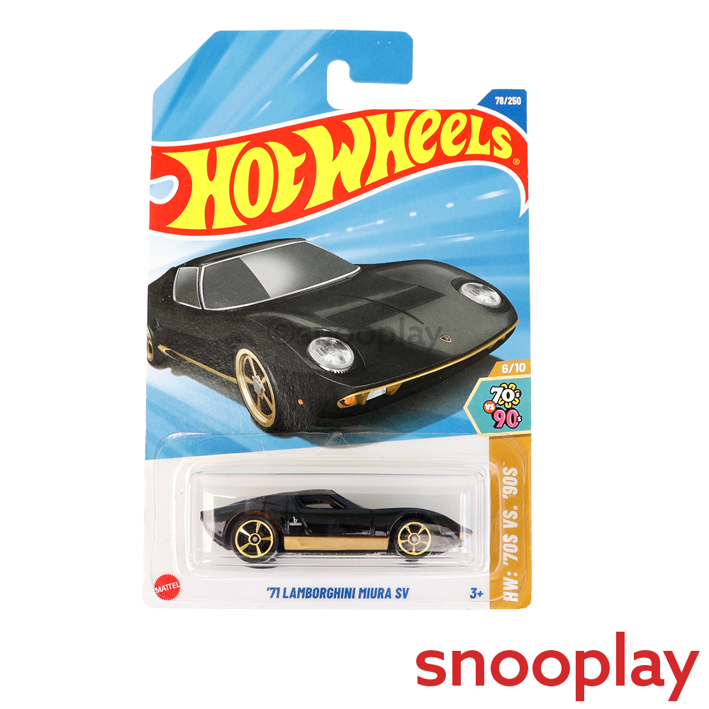 Set of 2 Hot wheels [HW 419] - '71 Lamborghini Miura SV, X-Blade