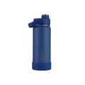 Dubblin Zoom Insulated Stainless Steel Water Bottle - 550ml | Keeps Water Hot & Cold - Blue