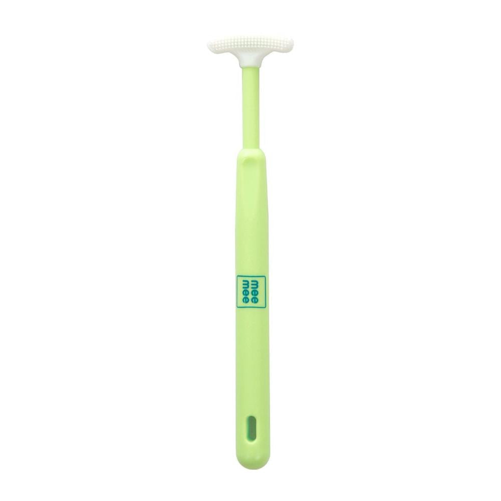 Mee Mee Tongue Cleaner for Baby | Oral Cleaner Toothbrush with Silicone Scraper