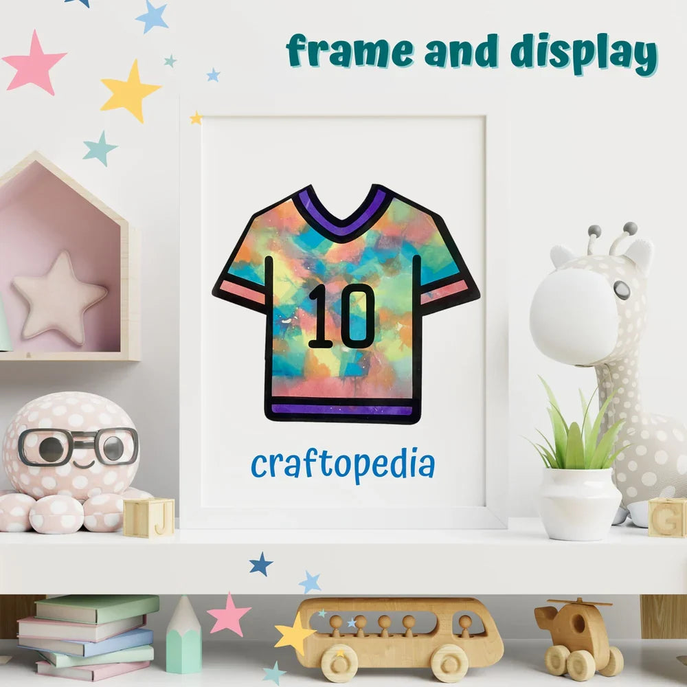 Craftopedia The Magical Color Transfer Paper Art and Craft Kit - Sports