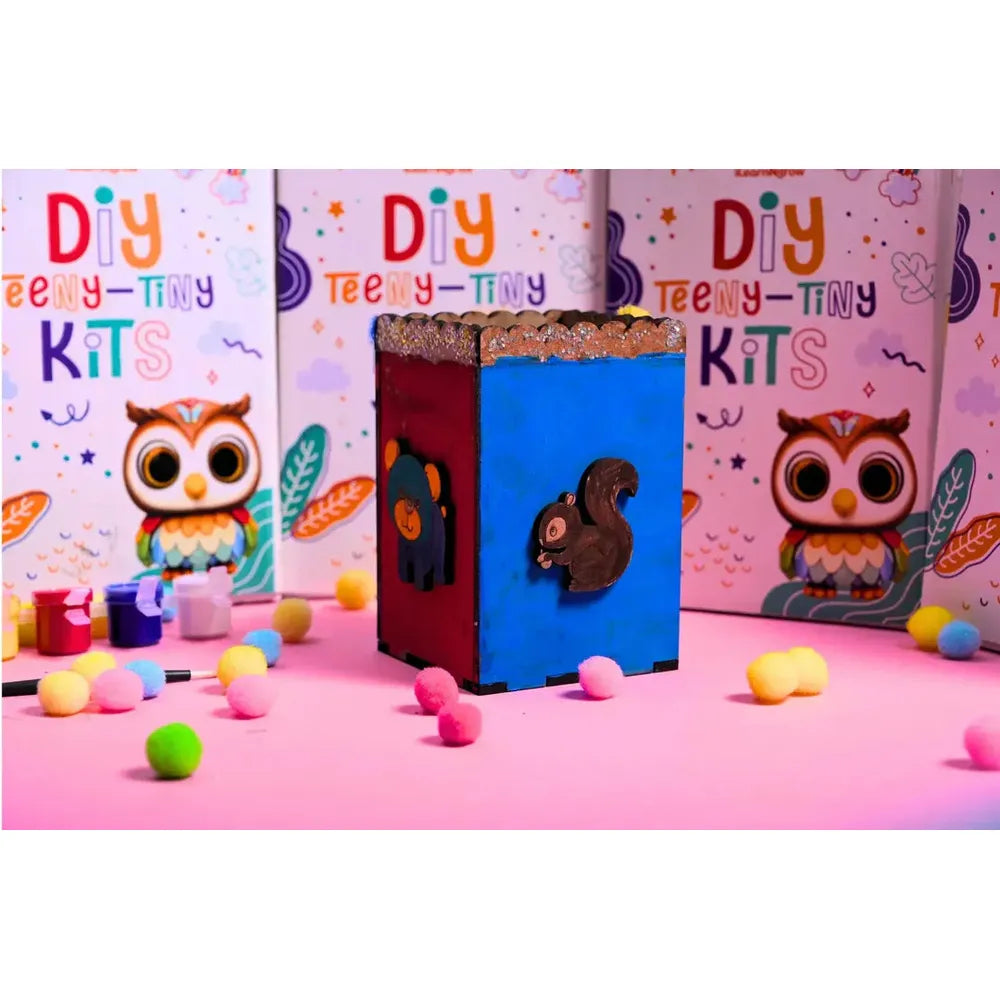 Ilearnngrow Teeny Tiny DIY Pen Stand Craft Kit