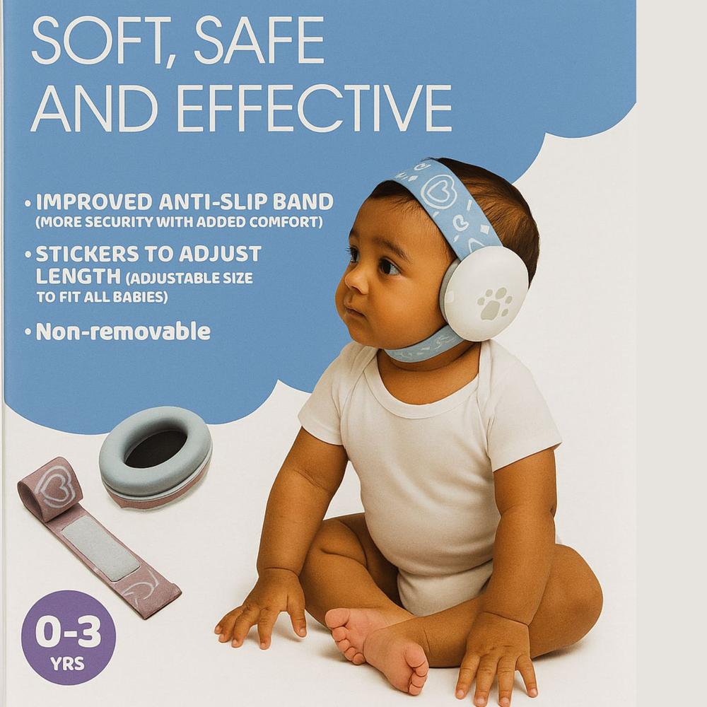 Zikku Noice Cancellation Earmuff for Kids (0-3 Years)