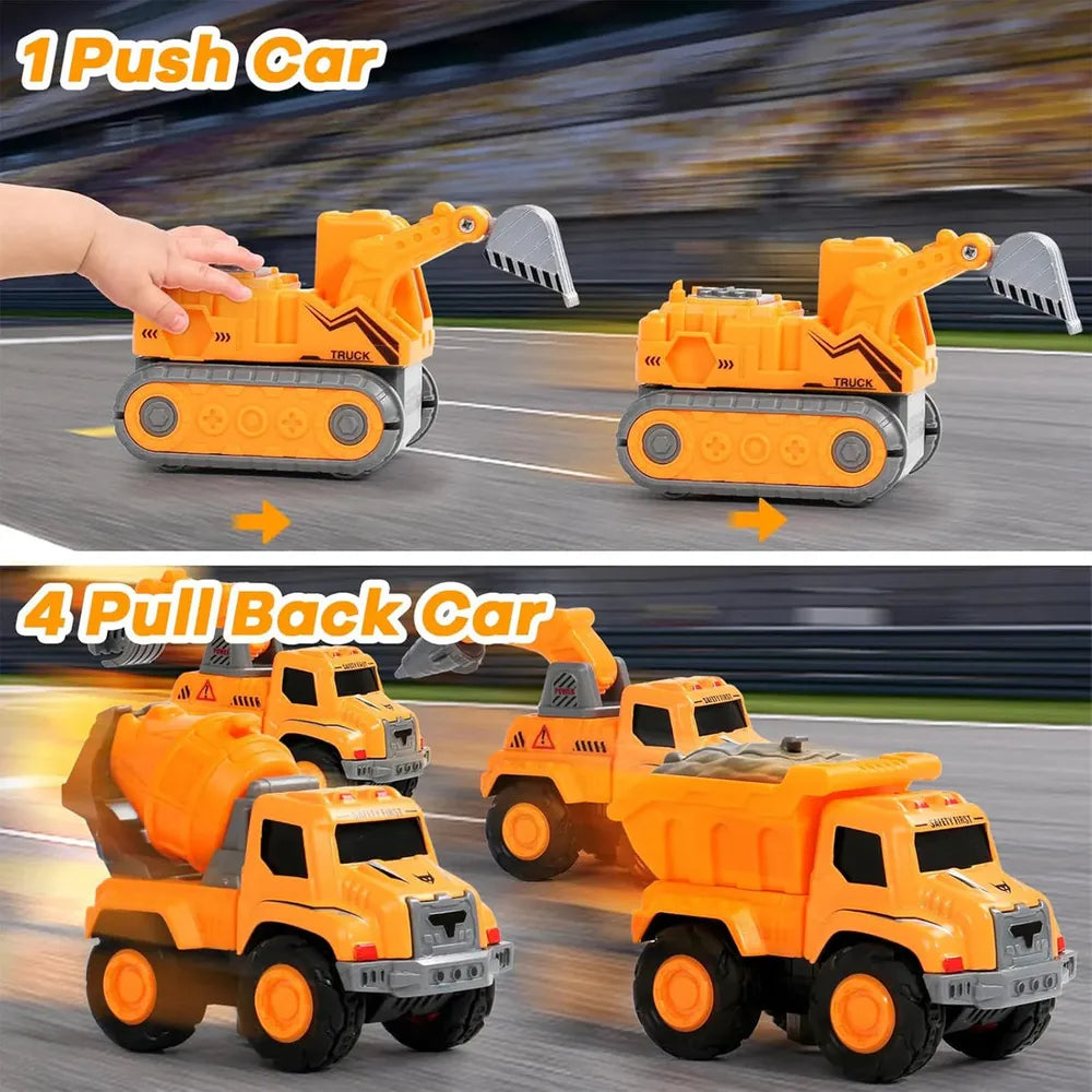 Kidology 5-in-1 Robot Transformer Toy Set