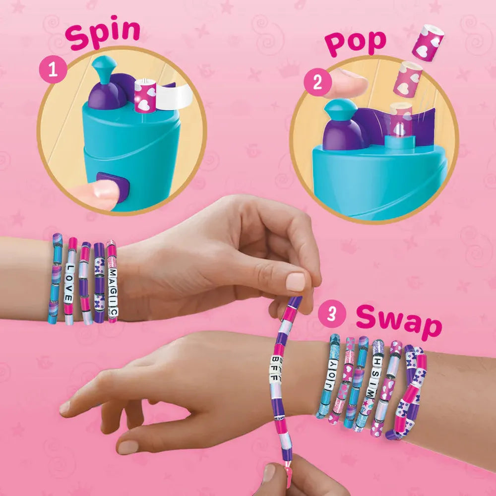 Imagimake Spin n Pop DIY Bracelet Maker Kit